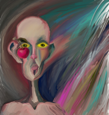 Cherry Lady (21x29,7 cm)